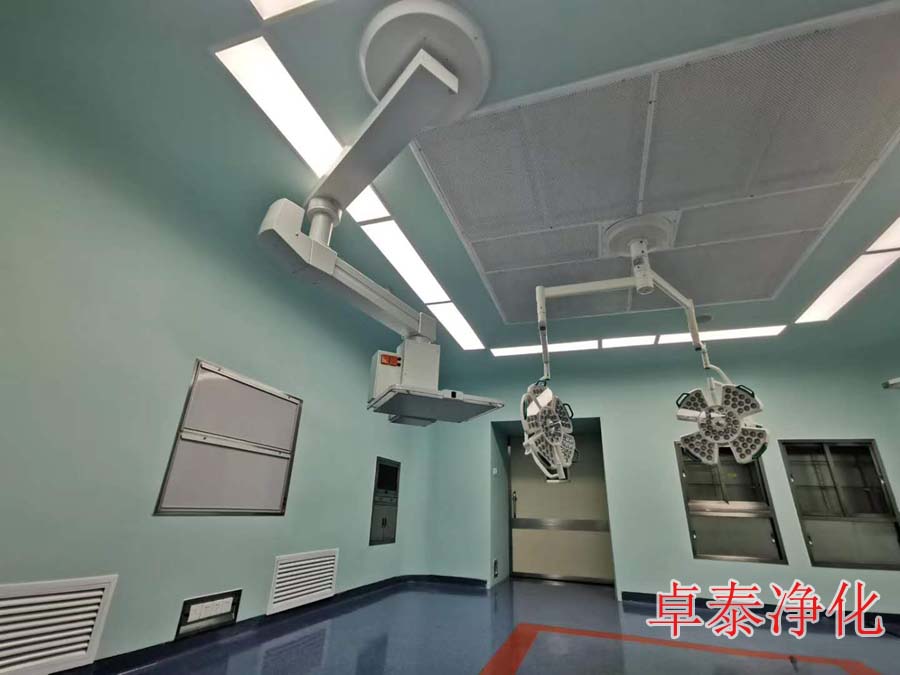 河北省三院百级手术室装修完成，卓泰净化承建无菌手术室装修
