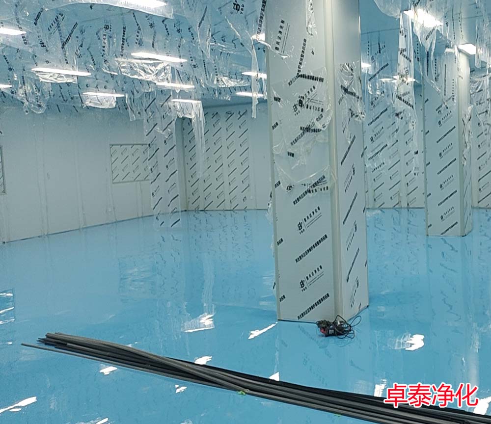涿州消字号净化车间装修设计布局分享卓泰净化厂家