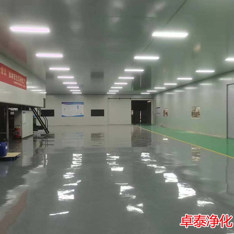 保定精密洁净厂房隔墙净化板施工安装厂家选卓泰净化工程
