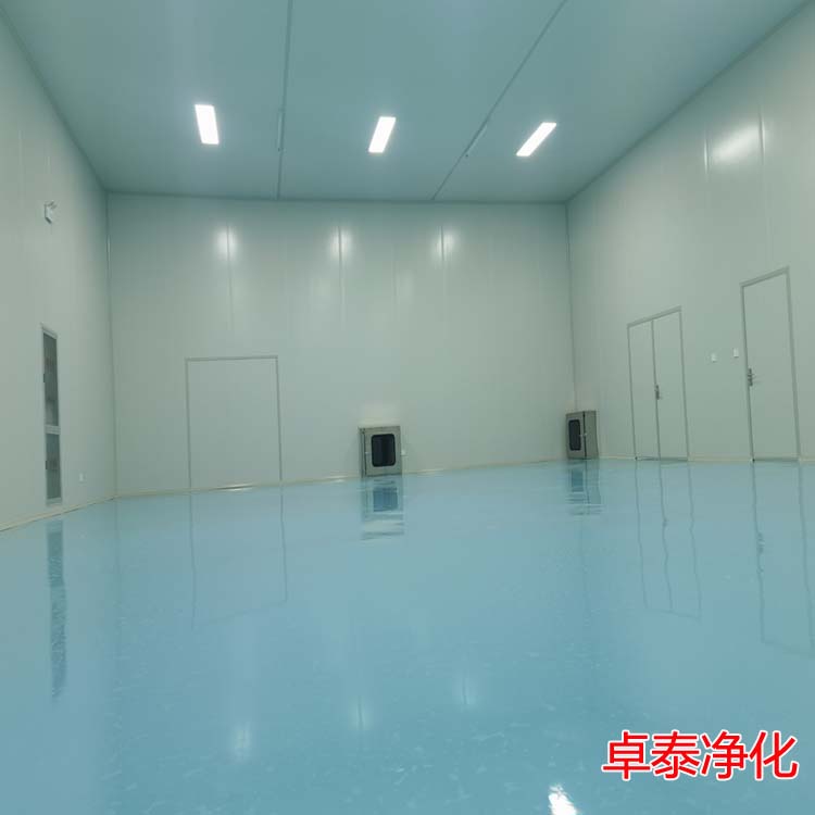 保定净化车间厂房装修施工安装厂家找卓泰净化工程