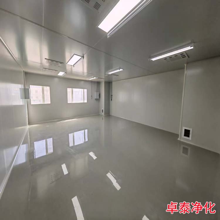 涿州本地十万级食品净化车间装修施工，卓泰净化